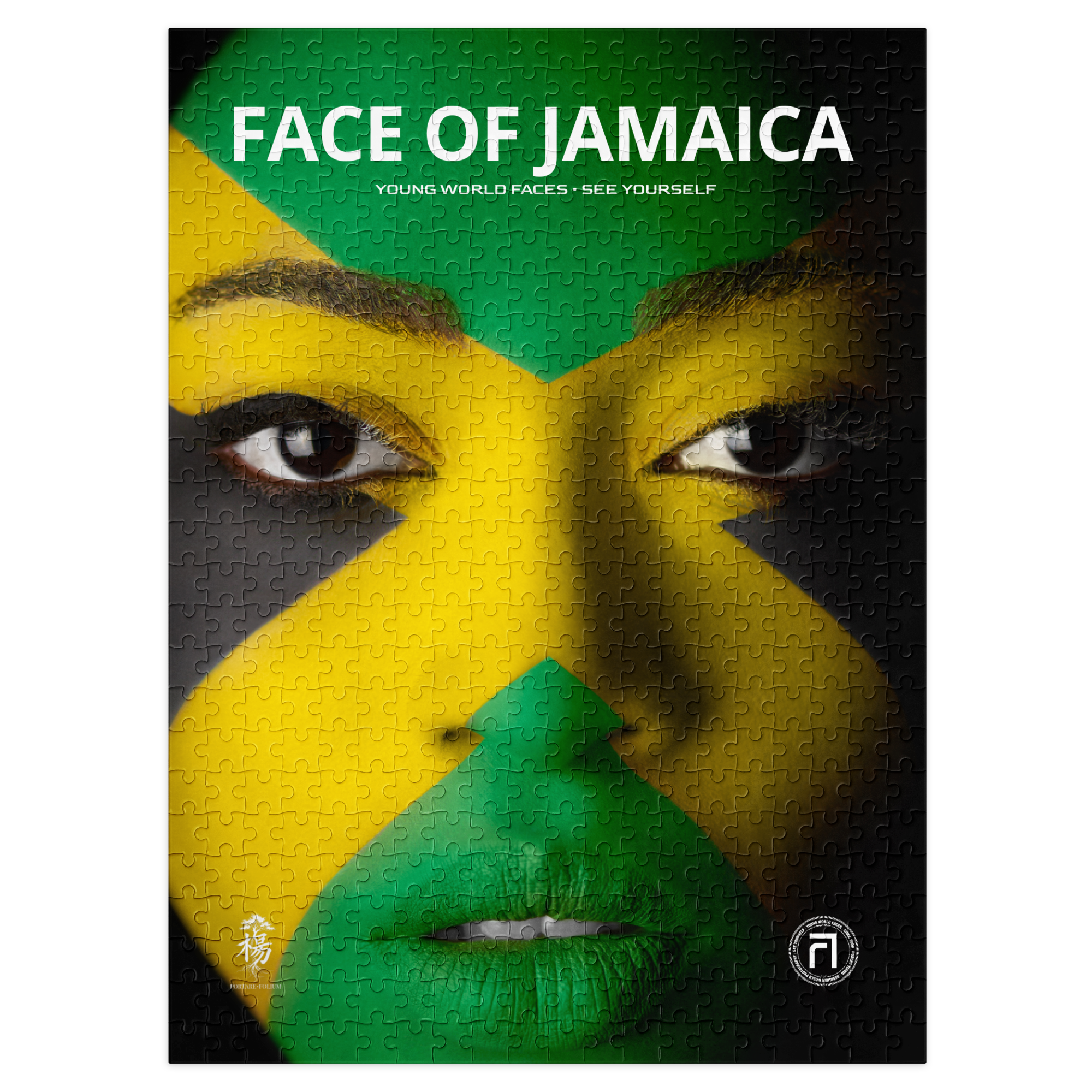 FACE OF JAMAICA 500 Piece Puzzle (21" by 15.5")