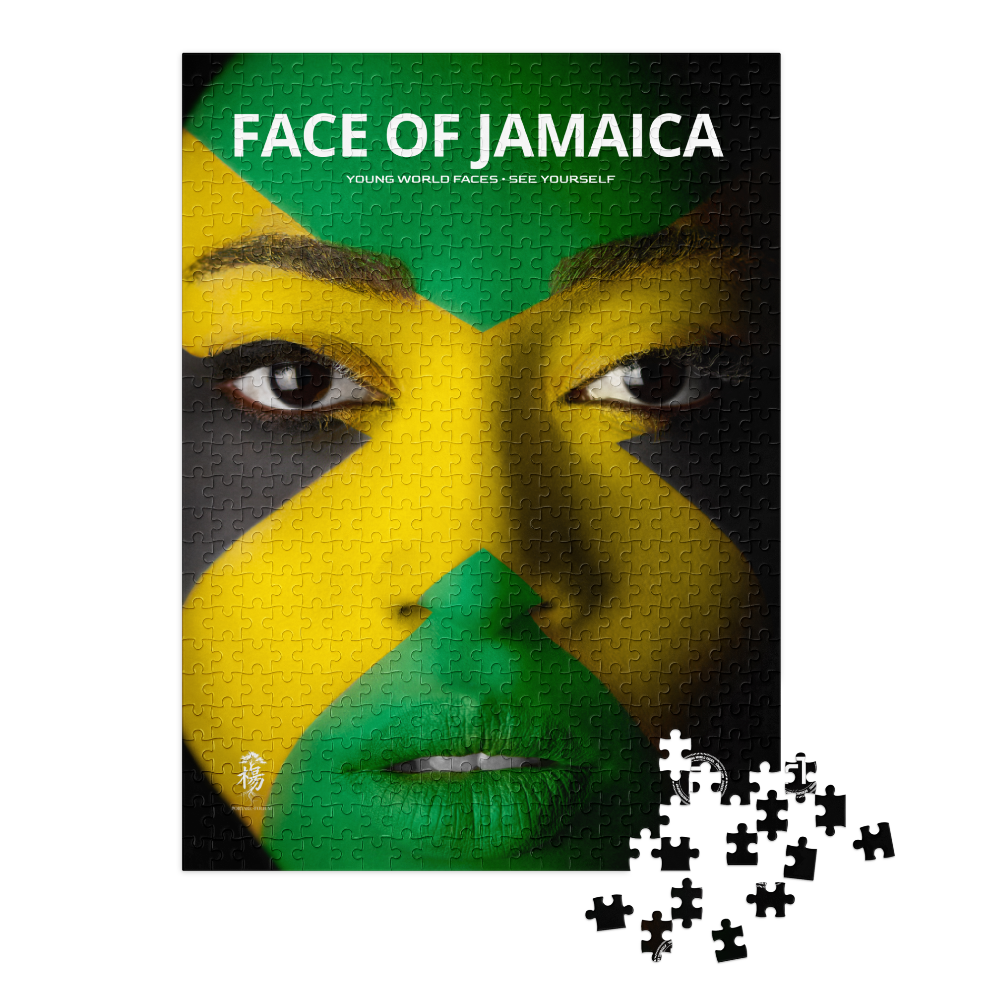 FACE OF JAMAICA 500 Piece Puzzle (21" by 15.5")