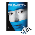 FACE OF ARGENTINA 500 Piece Puzzle (21" by 15.5")