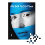 FACE OF ARGENTINA 500 Piece Puzzle (21" by 15.5")