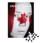 FACE OF CANADA 500 Piece Puzzle (21" by 15.5")